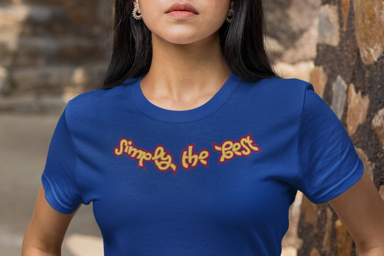 Royal blue | Simply The Best | Woman | Bio Wash Tee