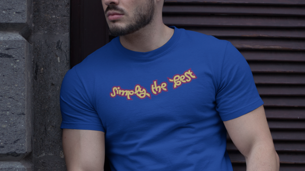 Royal Blue | Simply The Best | Men | Bio Wash Tee