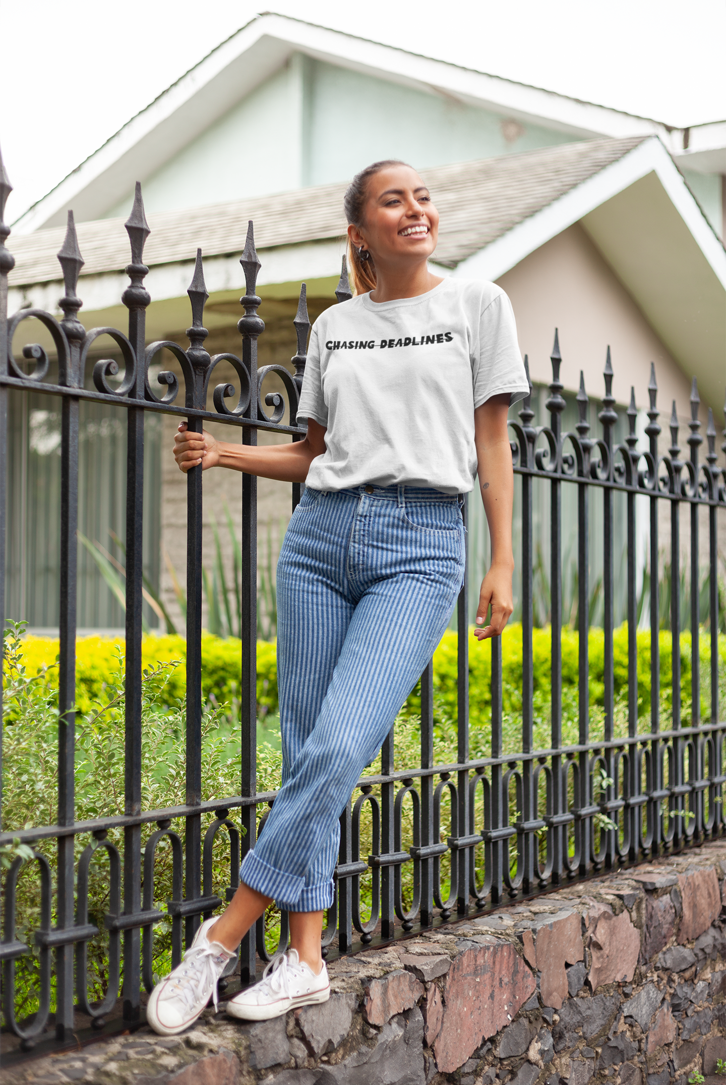 NOT Chasing Deadline | Cool Fit Oversized T-Shirt