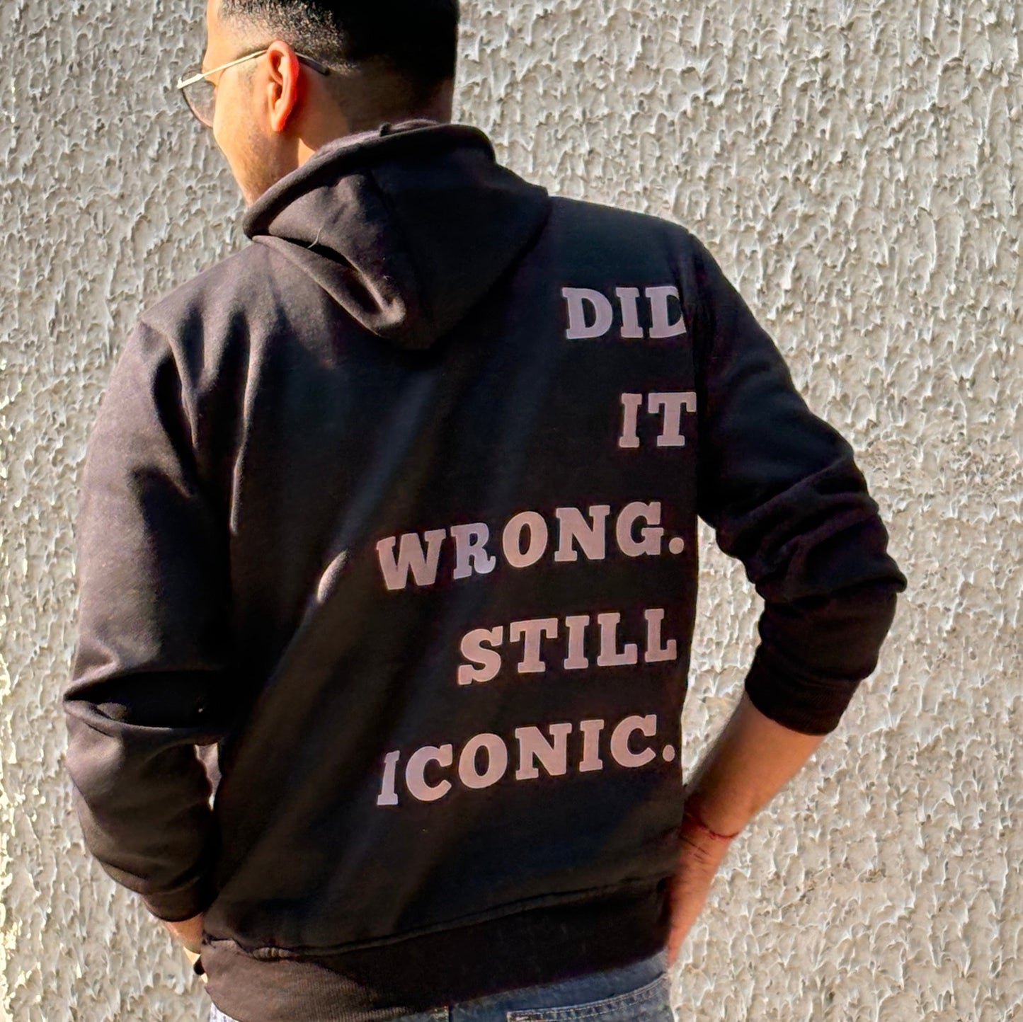 ICONIC | Black | Unisex | Pullover Hoodie