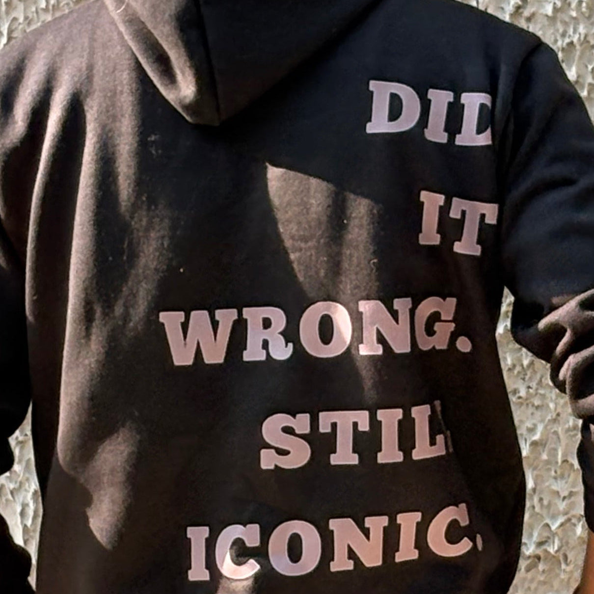 ICONIC | Black | Unisex | Pullover Hoodie
