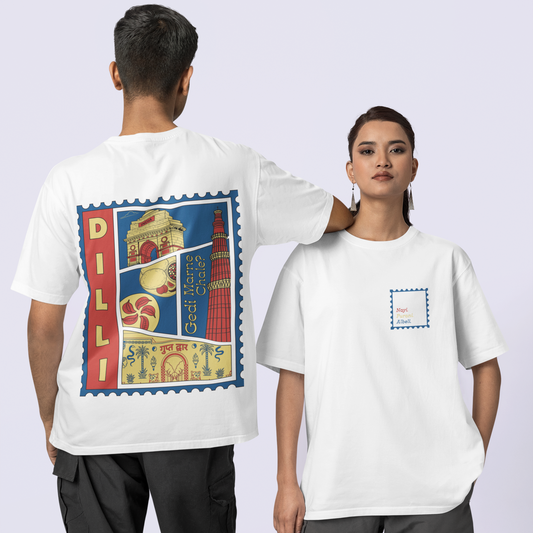 Delhi | Oversized | Unisex | T-Shirt