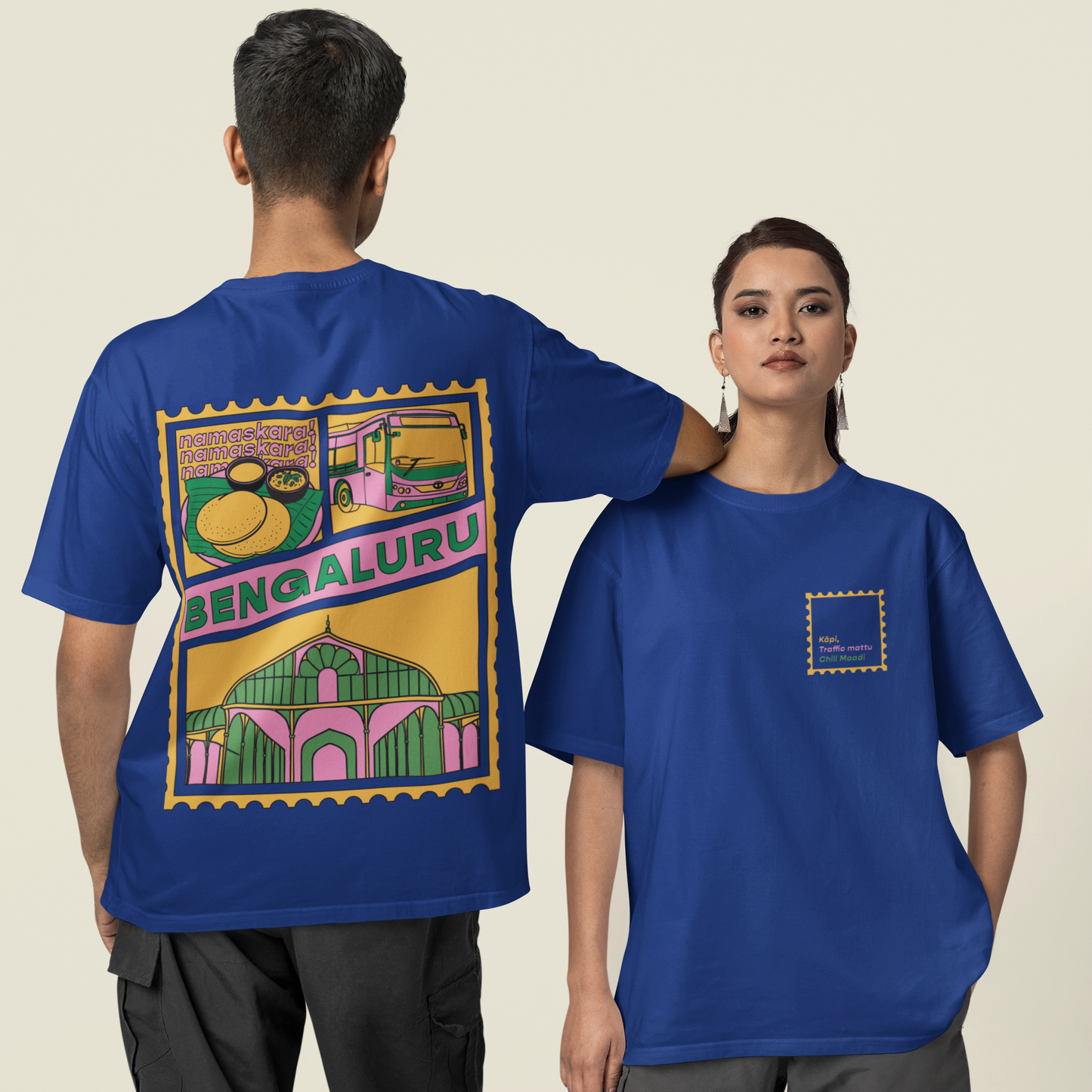 Bengaluru | Oversized | Unisex | T-Shirt