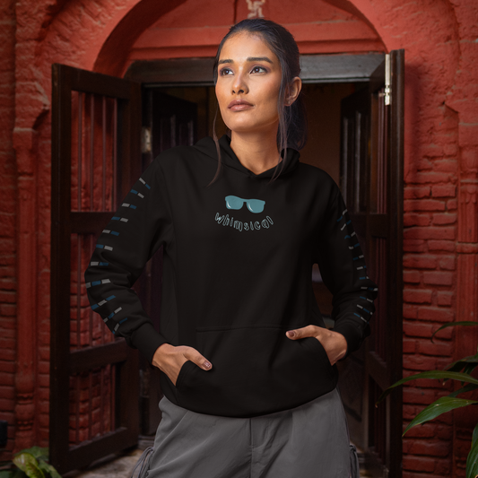 BLACK| WHIMSICAL | Pullover Hoodie: noice&toit