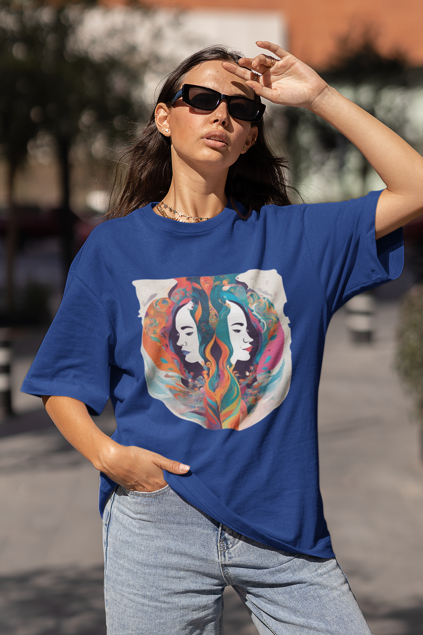 Printed | Unisex | Comfy Fit Oversized tee | noice&toit